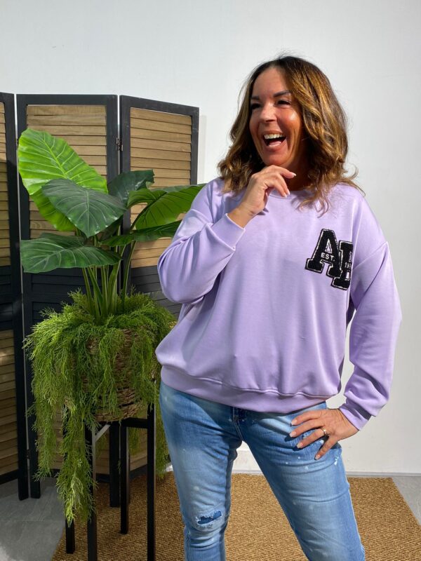 New Collection Lila Sweater "Mya" - Afbeelding 3