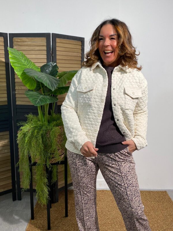 Ivy Beau Jacket Peach Offwhite - Afbeelding 3
