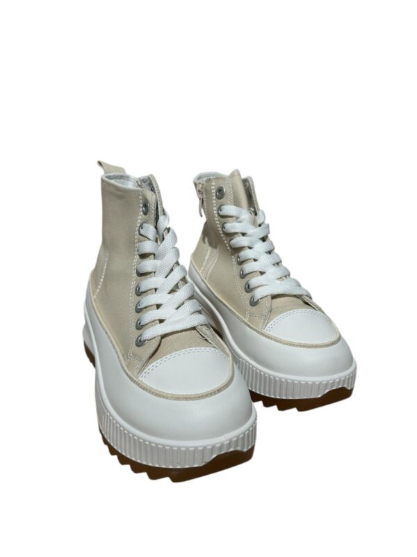 Sneaker Hoog Beige - Afbeelding 3