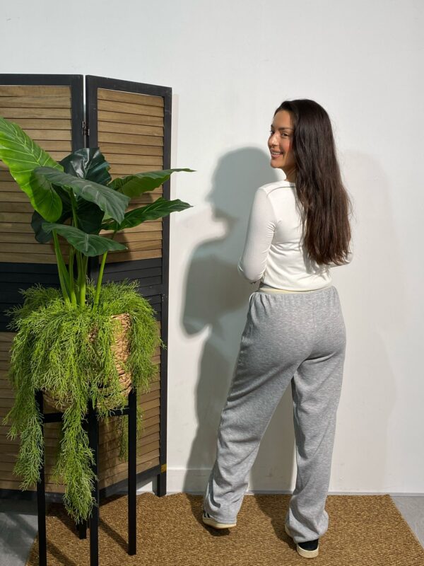 C&H Jog Wide Leg Grijs - Afbeelding 6