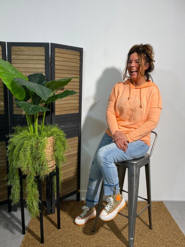Sneaker Hoog Panter Oranje - Afbeelding 5