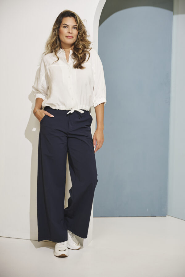 Zoso Travel Navy Trouser Miriam - Afbeelding 8