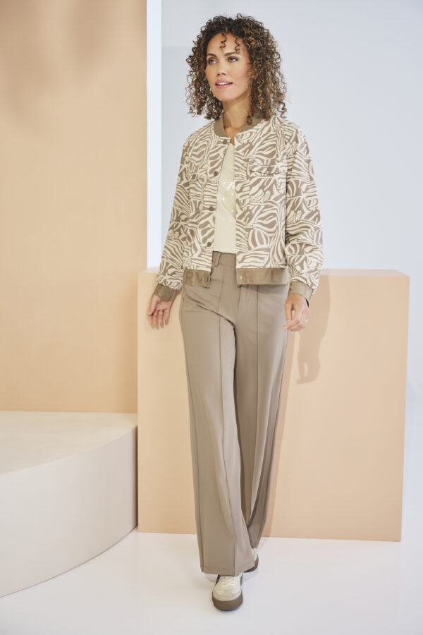 Zoso Travel Sand/Taupe Jacket Prisca - Afbeelding 4