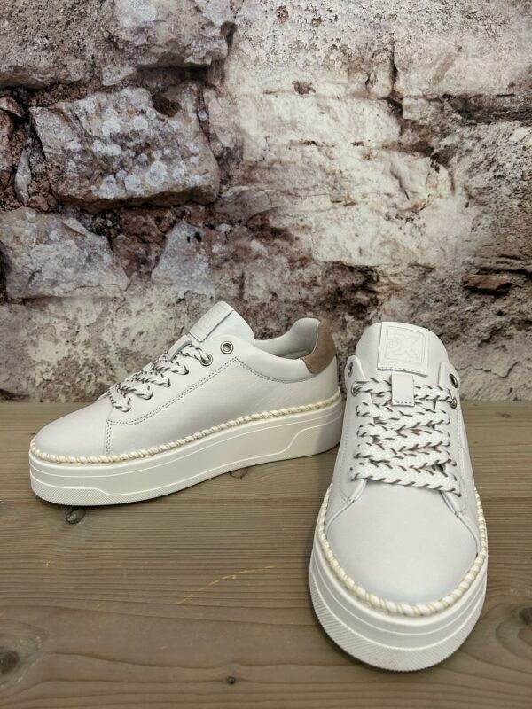 Post Xchange Leather Sneaker Nin Beige - Afbeelding 6