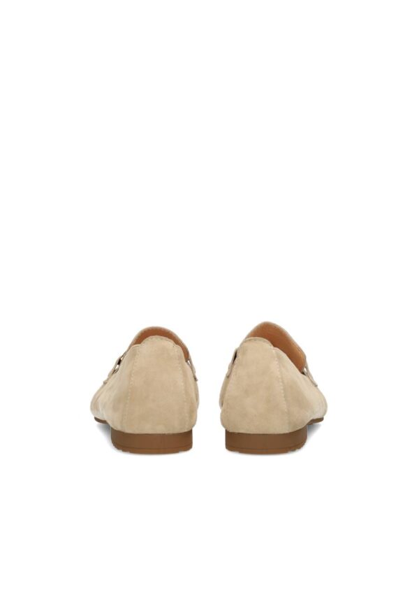PS Poelman Beige Suède Loafers voor Dames - Afbeelding 2