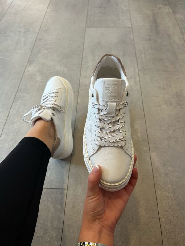 Post Xchange Leather Sneaker Nin Beige - Afbeelding 3