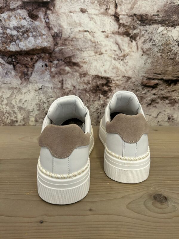 Post Xchange Leather Sneaker Nin Beige - Afbeelding 7