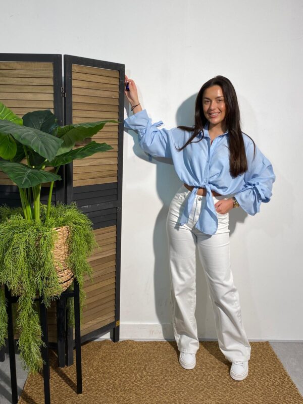 Goodies Wide Leg Jeans Offwhite - Afbeelding 11