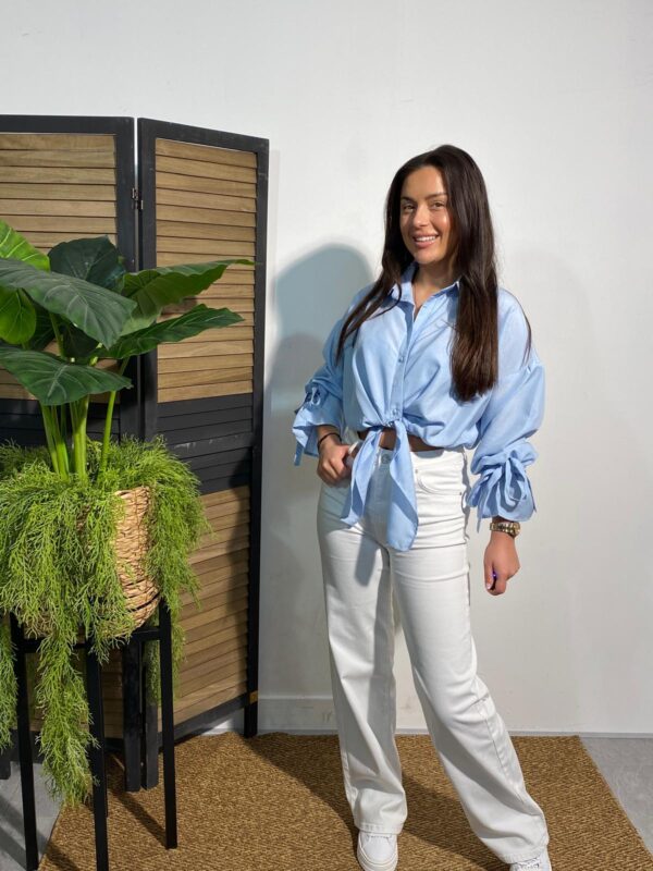 Goodies Wide Leg Jeans Offwhite - Afbeelding 13