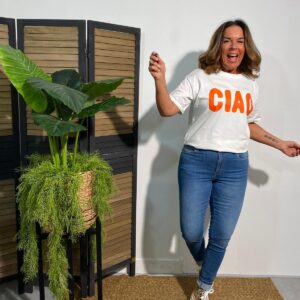 Biba T-shirt Oranje Ciao