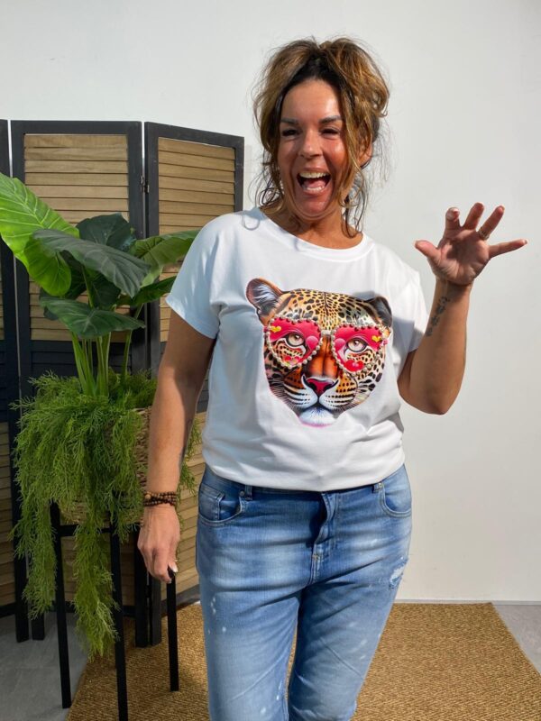 Mitica & Co T-Shirt Panter/Parels - Afbeelding 2