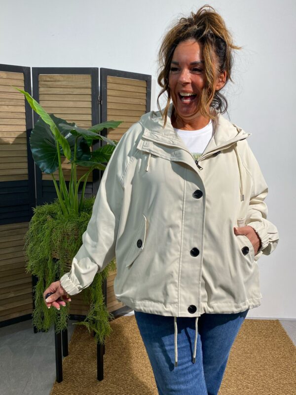 Fly Sky Beige Jacket - Afbeelding 4