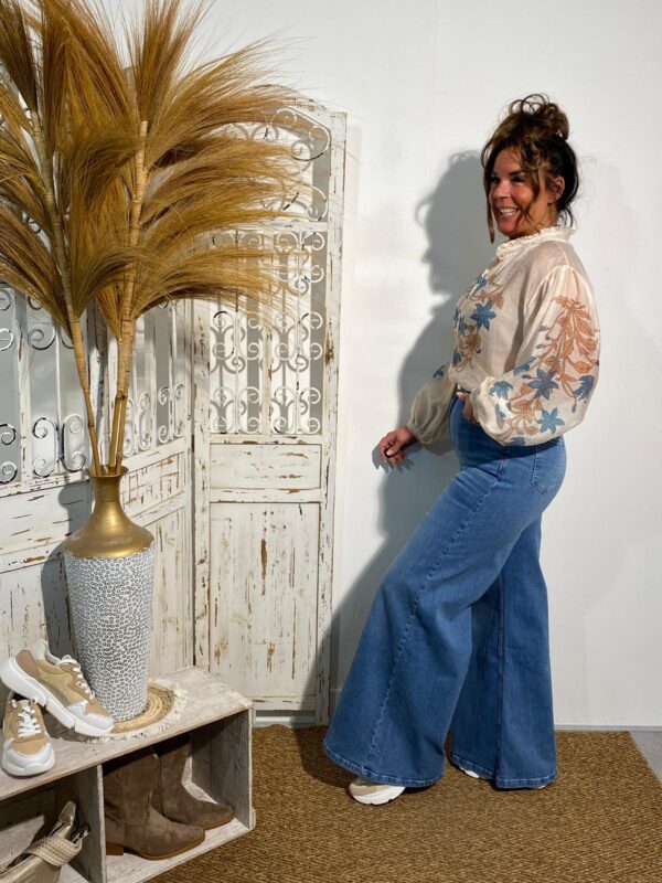 Forza Palazzo Jeans Blue - Afbeelding 2
