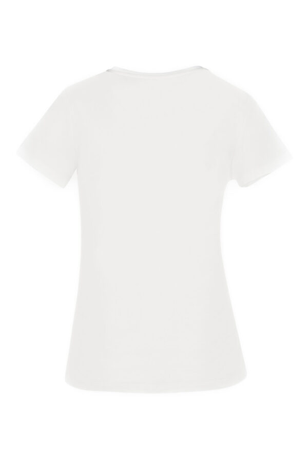 Elvira Collections Offwhite T-Shirt Natural - Afbeelding 7