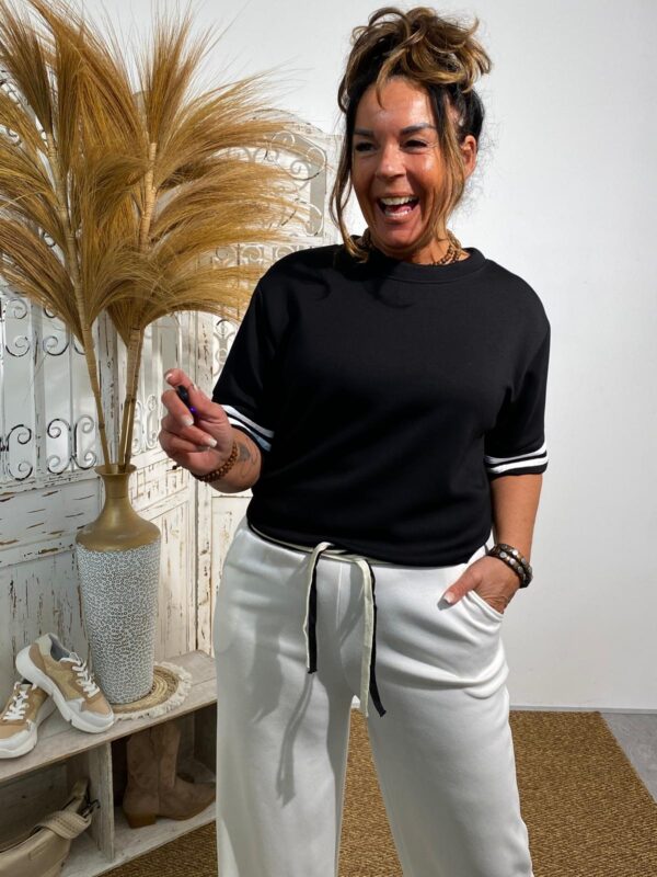 C&H Jog Wide Leg Wit - Afbeelding 3