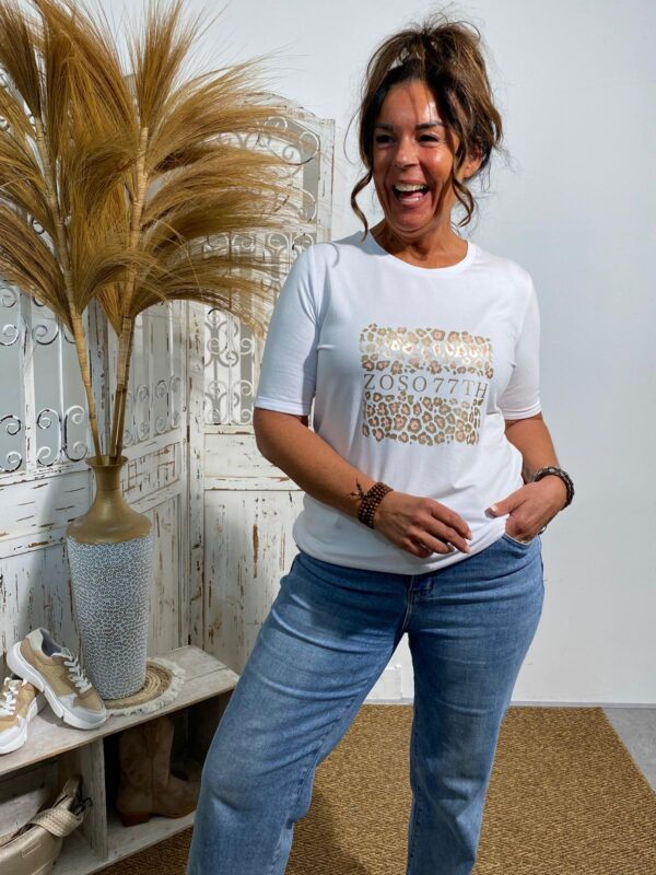 Zoso White T-Shirt Patricia - Afbeelding 2