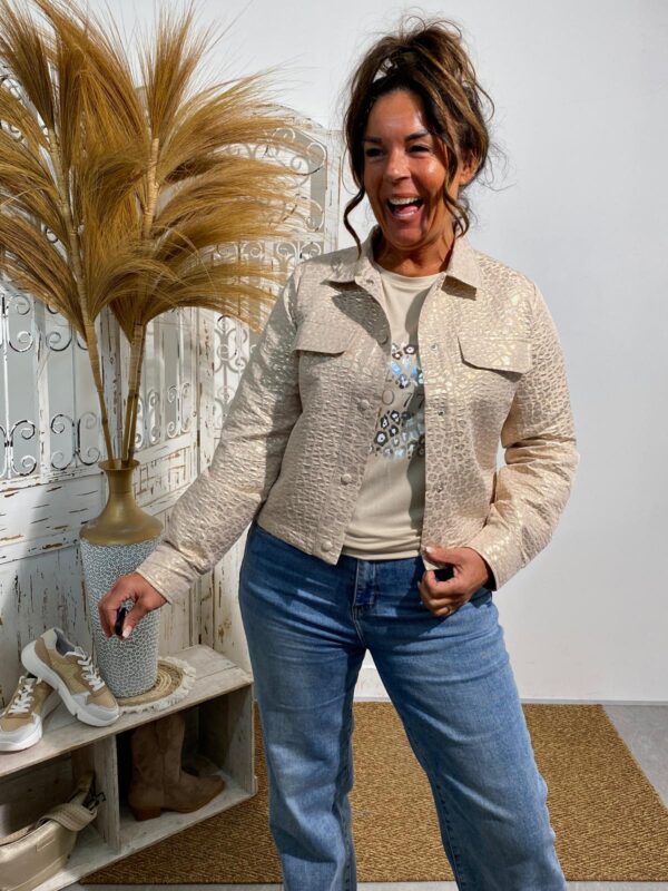 Zoso Sand T-Shirt Patricia - Afbeelding 4