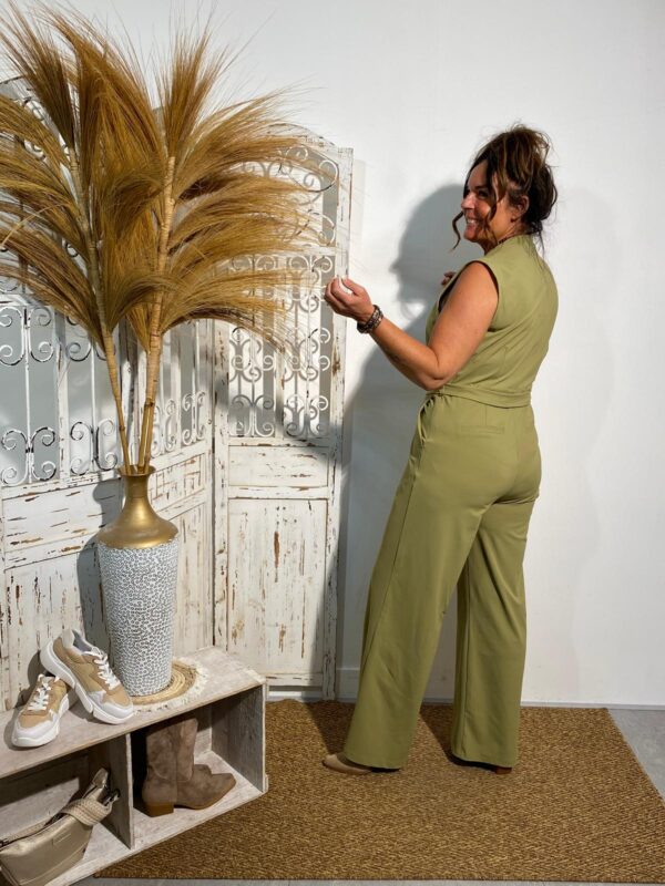 Zoso Green Travel Jumpsuit Rosanne - Afbeelding 2