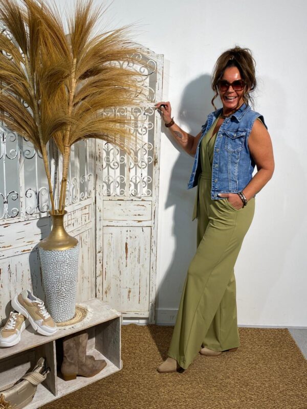 Zoso Green Travel Jumpsuit Rosanne - Afbeelding 5