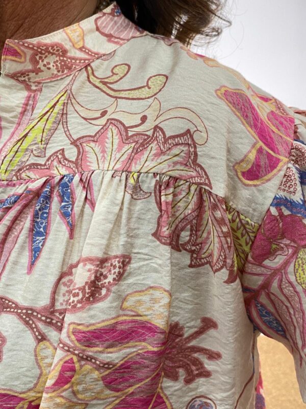 New Collection Softpink/Mauve/Beige Top "Sila" - Afbeelding 4