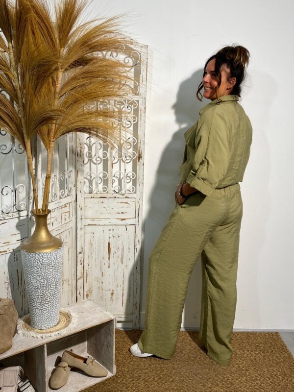 Zoso Green Trouser Chloe - Afbeelding 3
