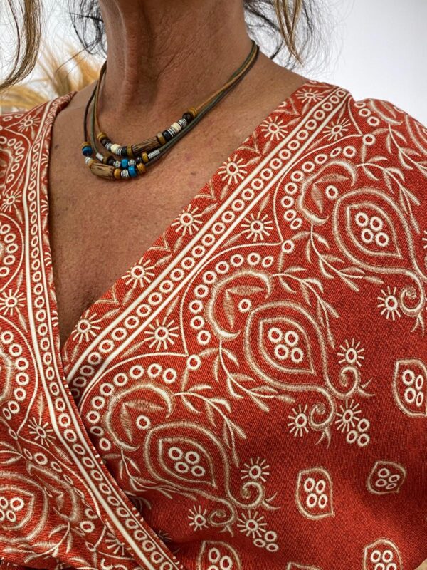 Tan Terra Dress Paisley - Afbeelding 4
