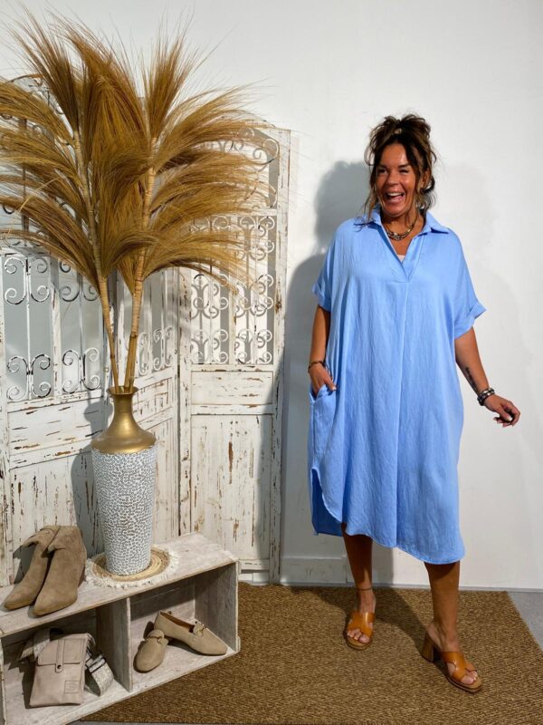 New Collection Lichtblauw Strandjurk Charlie