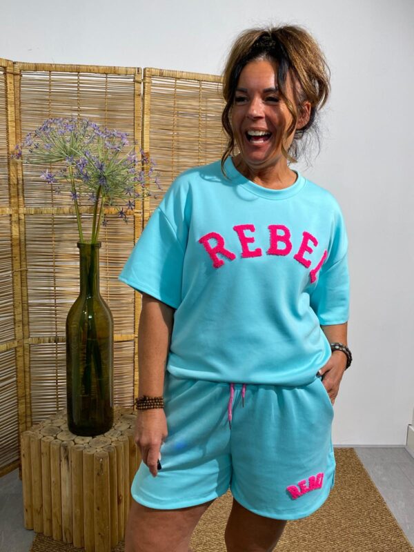 New Collection Turquoise Pak Rebel - Afbeelding 3