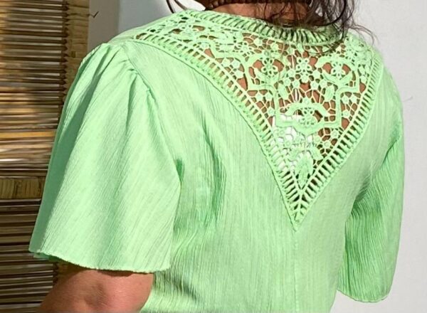 New Collection Lime Top Sjors - Afbeelding 4