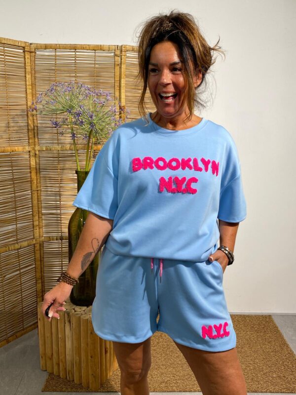 New Collection Lichtblauw Pak Brooklyn - Afbeelding 3