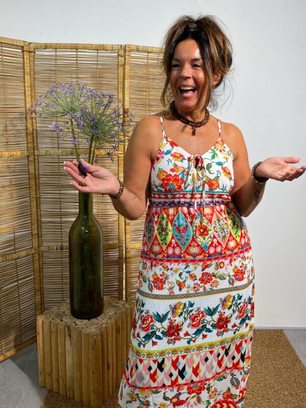 101 Idees Maxi Dress Multi Color - Afbeelding 3
