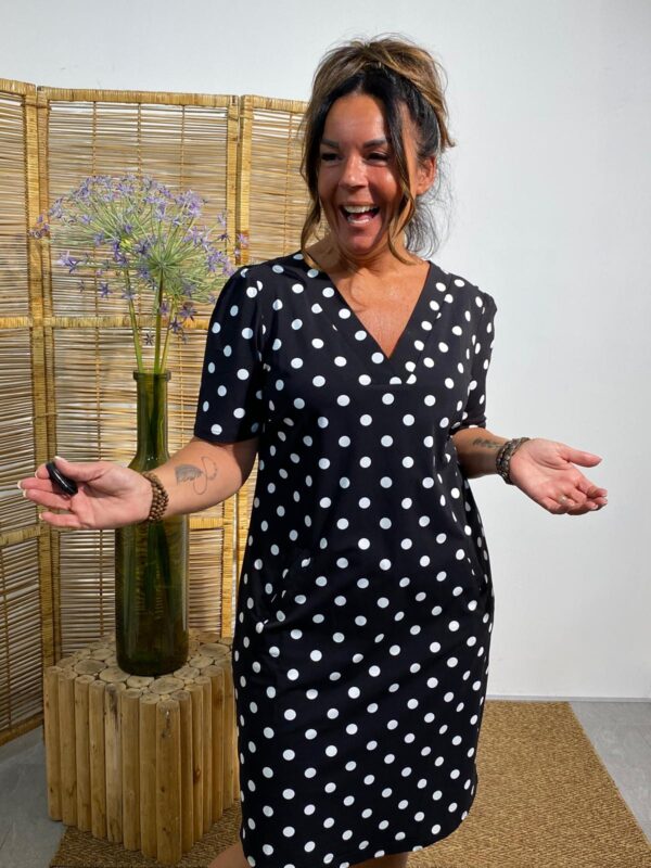 Zoso Black Travel Dress Jolanda - Afbeelding 3