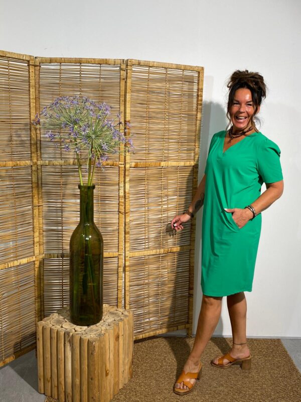 Zoso Green Travel Dress Judith - Afbeelding 2