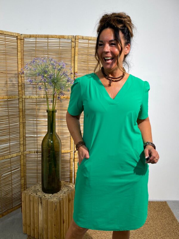 Zoso Green Travel Dress Judith - Afbeelding 3