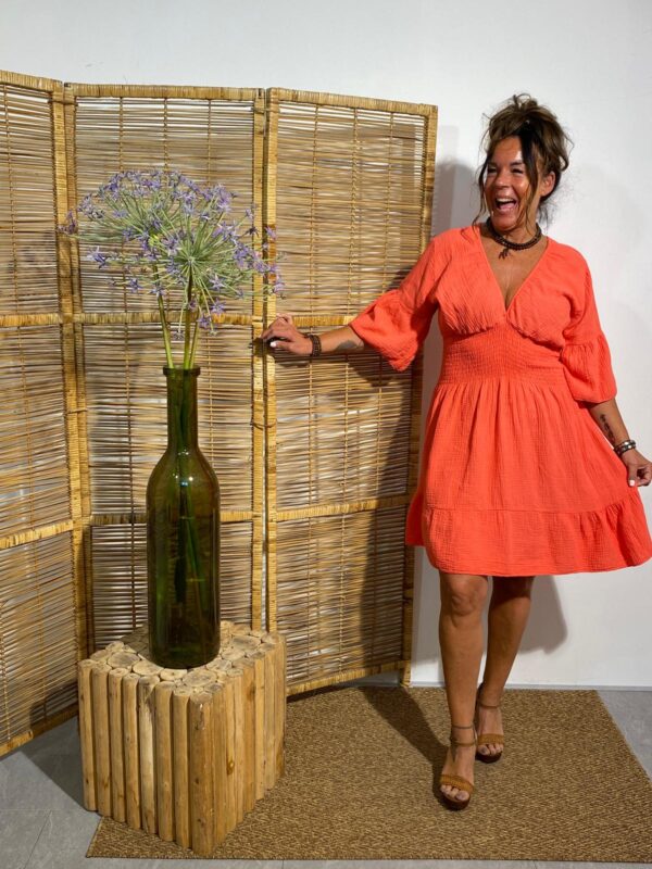 New Collection Koraal Hydrofiel Dress