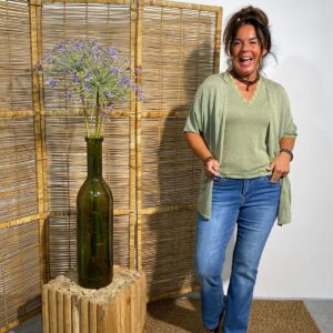 Gemma Ricceri Groen/Goud Vest