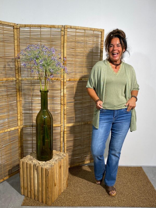 Gemma Ricceri Groen/Goud Vest