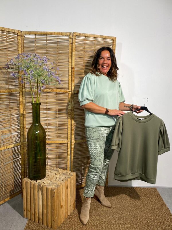 New Collection Mint Shirt "Eva" - Afbeelding 4