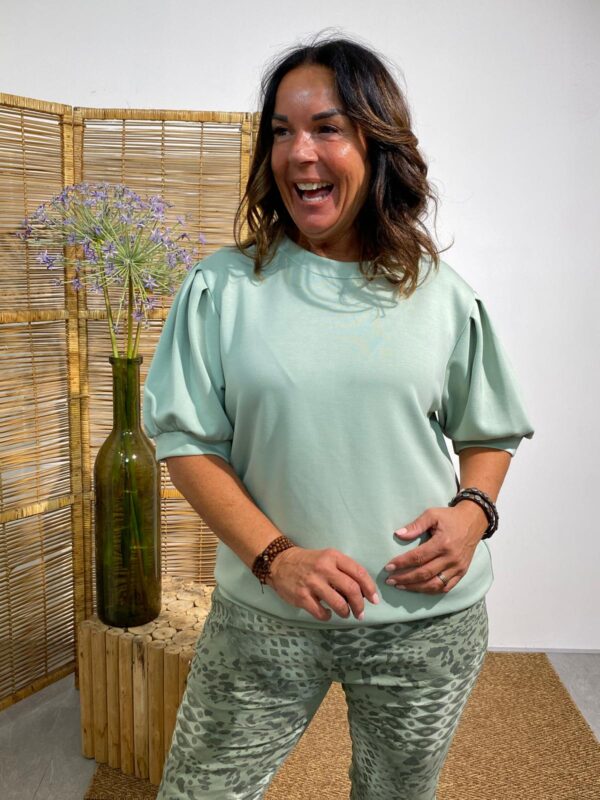 New Collection Mint Shirt "Eva" - Afbeelding 2