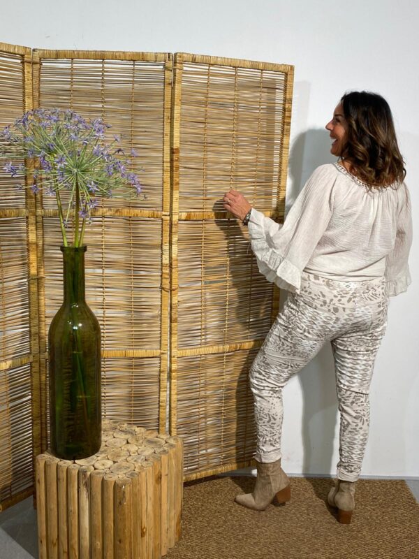 Blanco Comfy Broek Beige/Taupe Snake - Afbeelding 3