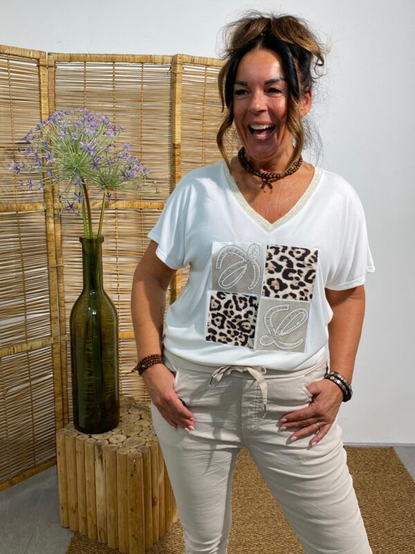 Mii Printed Shirt Leopard - Afbeelding 3