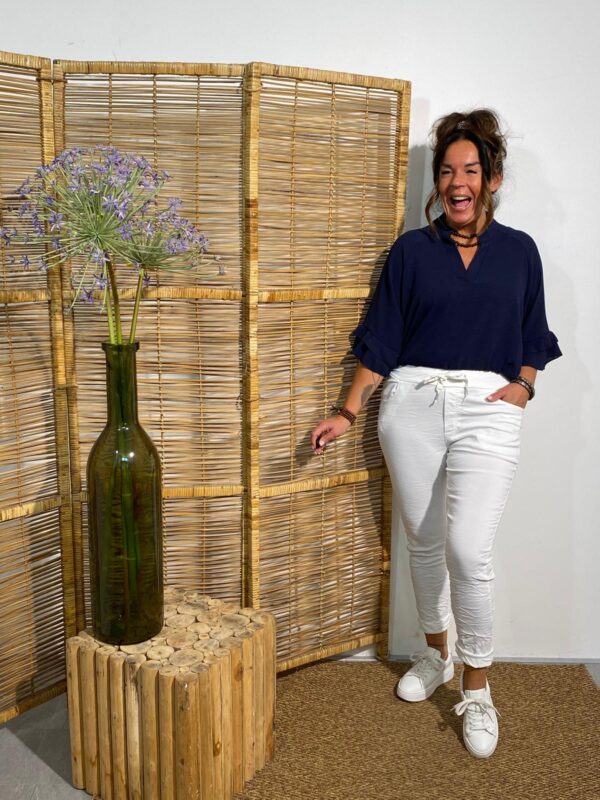 Italy Moda Wit Comfy Broek