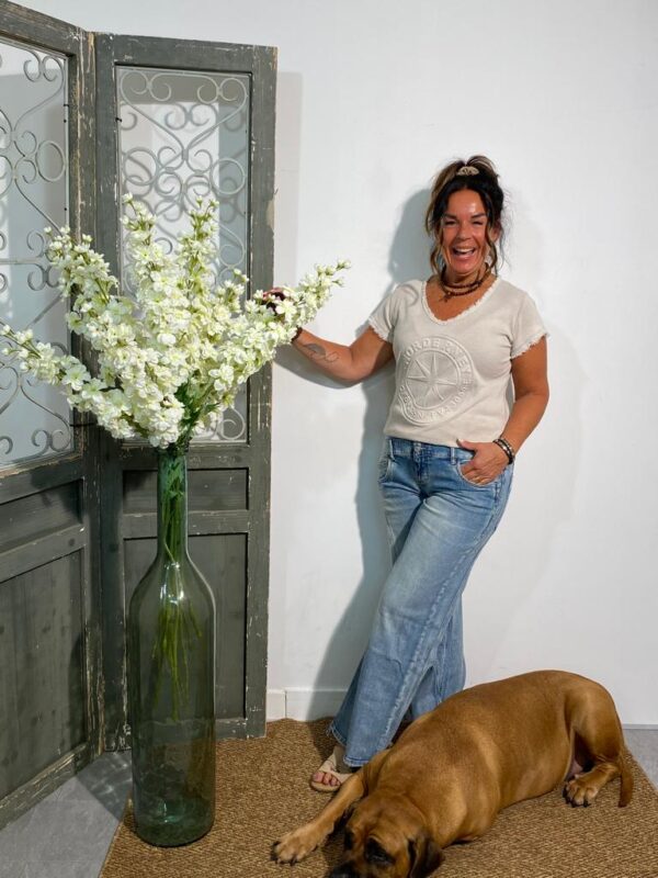 New Collection Beige Top Norderney - Afbeelding 2
