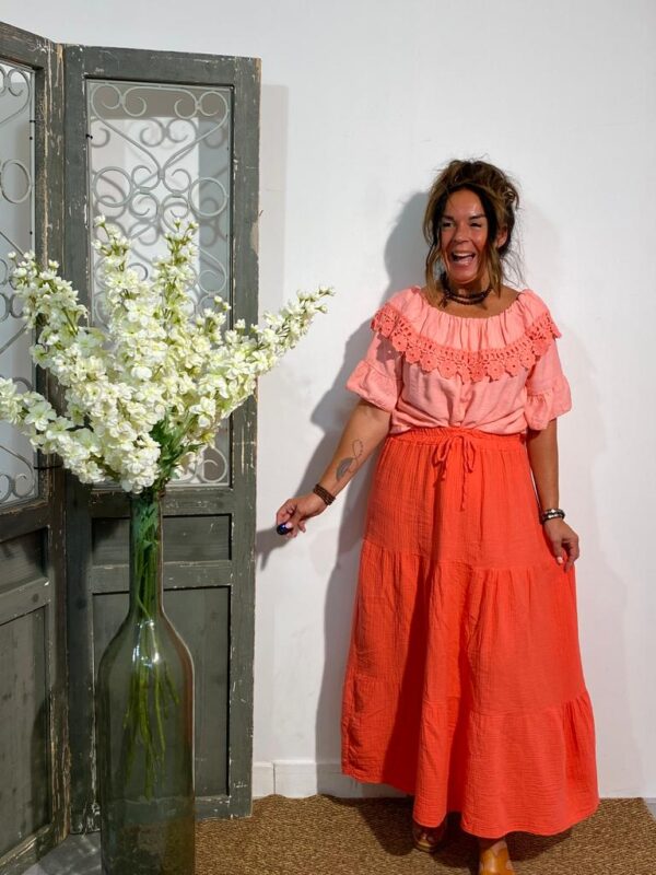 New Collection Koraal Hydrofiel Rok