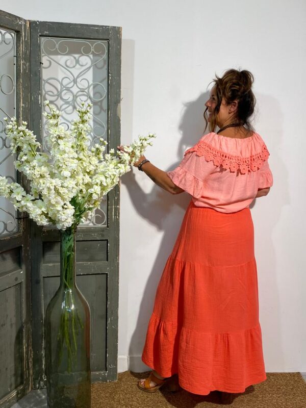 New Collection Koraal Hydrofiel Rok - Afbeelding 3