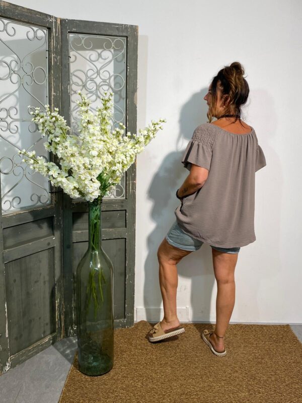 Mii Top Taupe "Tessa" - Afbeelding 2