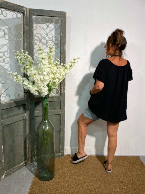 Mii Top Zwart "Tessa" - Afbeelding 2