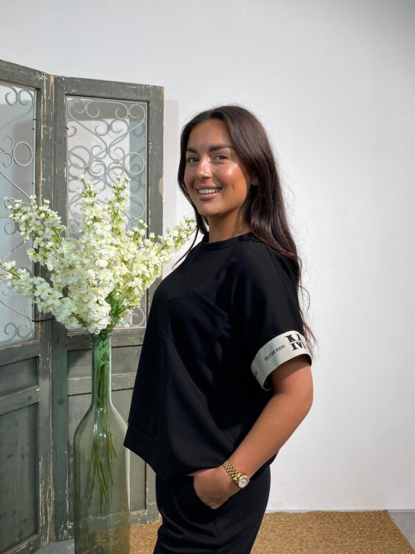 New Collection Zwart Loungepak "Berrk" - Afbeelding 4