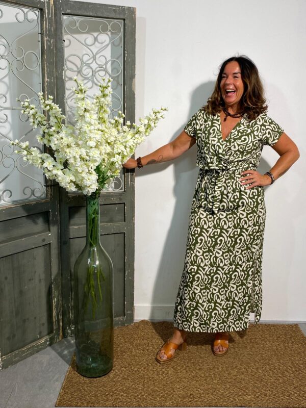 Musthaves by Elja Army Maxi Dress Print