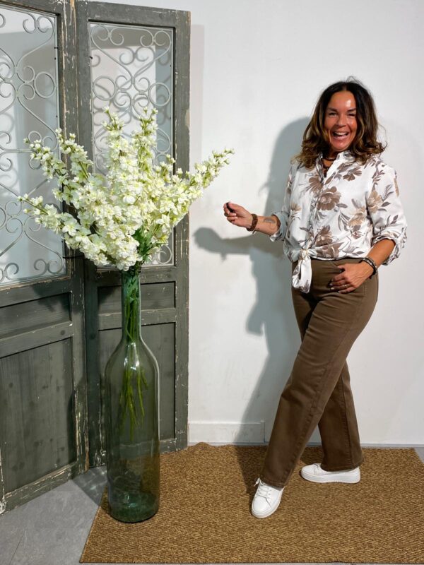 Fashion Wit Top Flora - Afbeelding 2